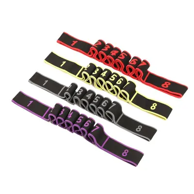Digital Yoga Resistance Band for Glute and Leg Training - 4