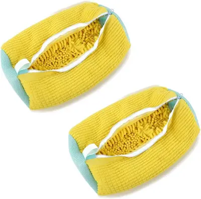 Amazons neue faule Schuhwasch-Tasche, zylindrische Waschmaschinen-Wäschetasche aus Polyester, Schutzschuhtasche, Anti-Verformungs-Waschbeutel