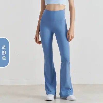Women's High-Waist Micro Flare Yoga Pants, Butt-Lifting - 7