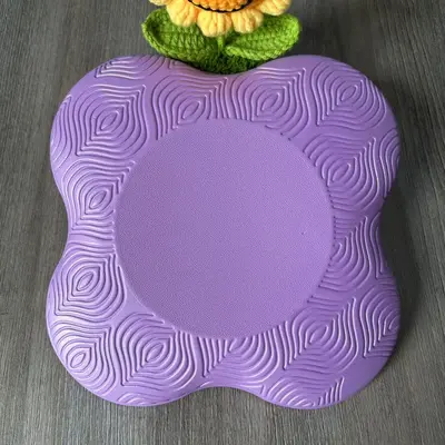 Yoga Diz Minderi, Kalınlaştırılmış, Darbe Emici, Kaymaz - 10