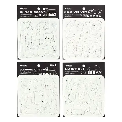 Holiday Hollow Painting Stencil Oil Stick Drawing Template
