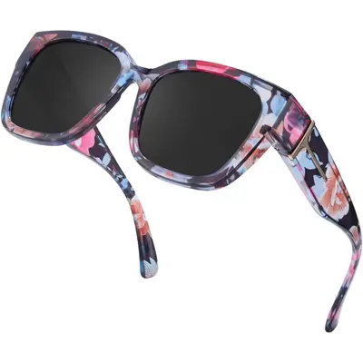Neue Bestseller-T-Scharnier-Polarisiert-Myopie-Oversleeve-Sonnenbrille Unisex UV-Schutz Europa-Stil Großrahmen Fahrerbrille Sonnenbrille - 5