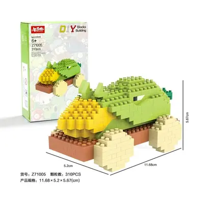 Plants vs. Zombies Bausteine-Set mit fleischfressender Pflanze und Zombie-Figur - 3