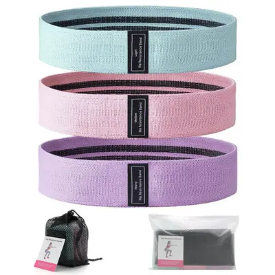 Resistance Ring Glute Band for Squats and Yoga Stretching - 6