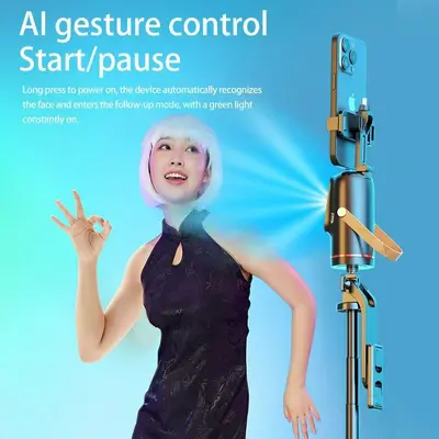 Q03 Smart Gimbal Phone Stabilizer with Face Tracking