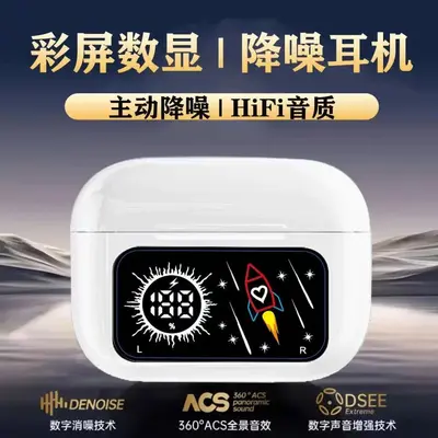 Grenzüberschreitende a11pro Bluetooth-Kopfhörer LCD-Touchscreen Farb-Display Noise Cancelling Ultra-lange Akkulaufzeit In-Ear kabellose Bluetooth-Ohrhörer