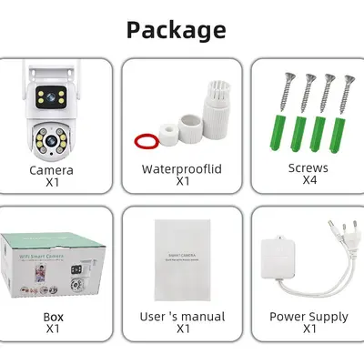 Xiongmai iCSee WiFi Camera, 6MP, Outdoor Binocular