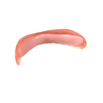 跨境专供 玩具美白假牙套 美白牙贴 硅胶仿真牙齿牙套OPP