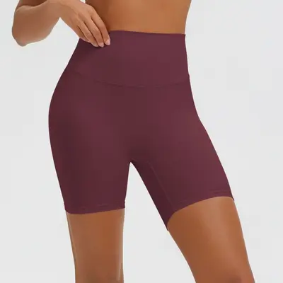 Yoga Pantolonu Üç Çeyrek Şort, İnce Dar Kesim Nefes Alabilen Spor Kıyafeti - 3