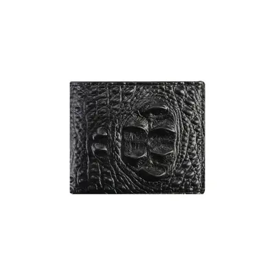 Men's Crocodile Pattern Leather Wallet, Large Capacity, Multi-Card Slots - 6