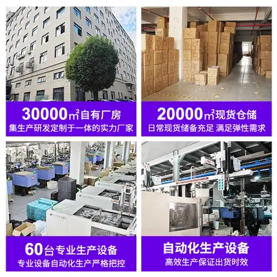 现货正方形pp盒首饰储物盒透明翻盖小盒子零件包装收纳pp塑料盒 - 4