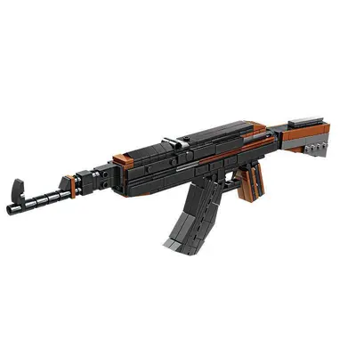 Kaizhi Uyumlu Lego Erkek Çocuk Blok Mini Pubg 16'da 1 Mauser 98K Blok Tabanca Modeli Montaj Oyuncak - 5