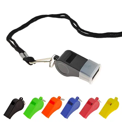 High Quality ABS Plastic Sports Whistle for Outdoor Training and Referees
