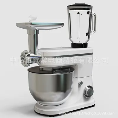 3-in-1 Küchenmaschine 6L-10L Kapazität Teigkneter und Crememischer