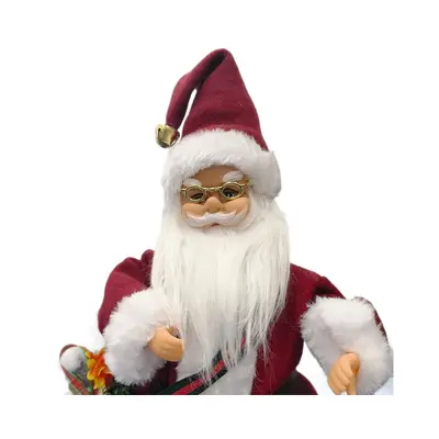 Electric Singing and Dancing Santa Claus Window Decoration