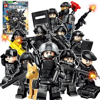LEGO-kompatible Bausteine, Blindbeutel-Set - 6