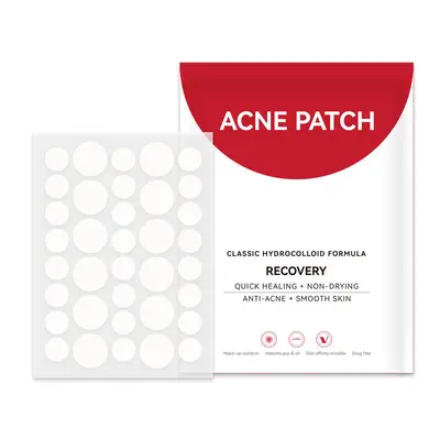Medical Hydrocolloid Acne Patch 36 Pieces Transparent Artificial Skin Dressing - 12