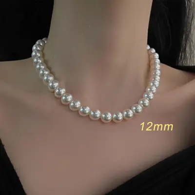 Perlenkette Damen, stapelbar - 10