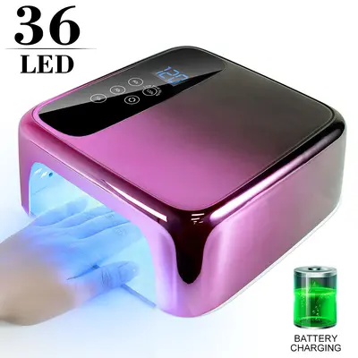 96W UV nail dryer, smart wireless light therapy - 1