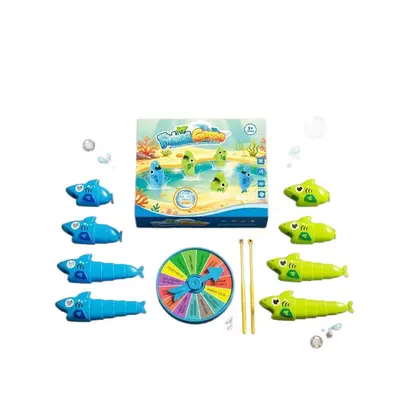 Telescopic Fishing Game, Magnetic Children's Board Game, 2 Players - 6