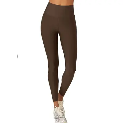 SAGEH ALO yüksek bel kaldırıcı yoga pantolonu kadın dar esnek fitness pantolonu dışarı giyilebilir spor taytı sınır ötesi e-ticaret