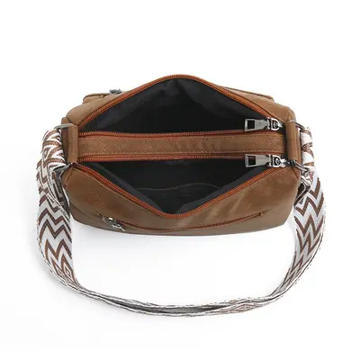 Women's Single-Shoulder Bag, Embroidered, Chinese Style, Large Capacity - 5