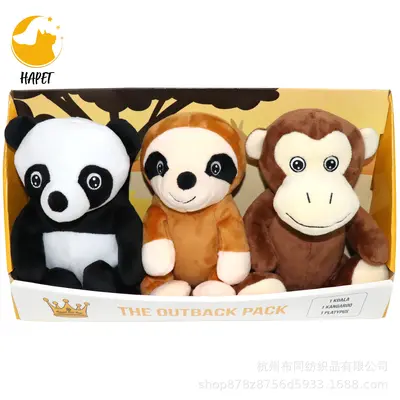 Simulated animal plush toy set, dog - 2