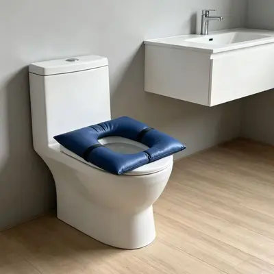 Thickened Raised Waterproof Toilet Seat Cushion for Elderly, Anti-Bedsore - 4