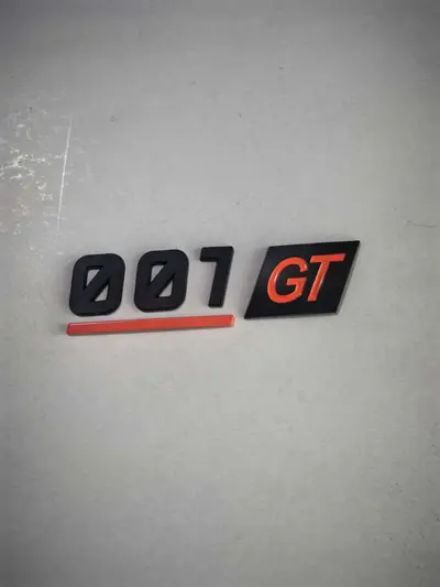 Zeekr 001 ve 007 için Mat Metal Amblem Sticker, Spor Tarzı Araç Çıkartması - 9