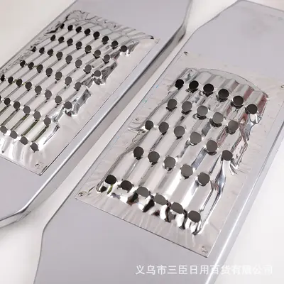 无磁不锈钢土豆擦丝刨家用精品厨房工具萝卜丝黄瓜丝多功能切菜器 - 3