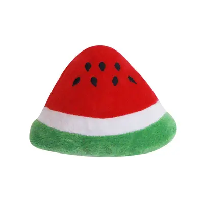 Plush Squeaky Fruit Series Pet Toy for Dogs and Cats, Chew-Resistant - 13