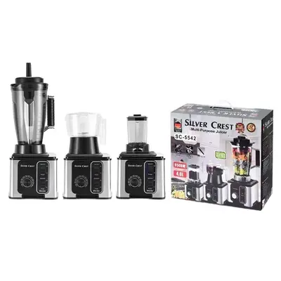 Commercial 3-in-1 Wall-mounted Blender Multifunctional Cooking Machine Meat Grinder Large Capacity 3L Factory Wholesale