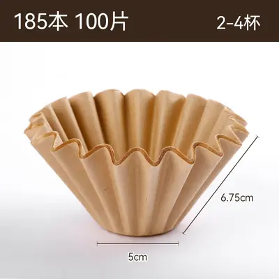Cake-Style Coffee Filter Paper, for Drip and Pour-Over Coffee Makers, Folding - 9