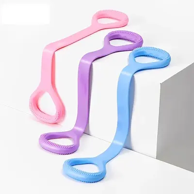 Figure-Eight Shoulder and Back Opener Yoga Resistance Band - 6