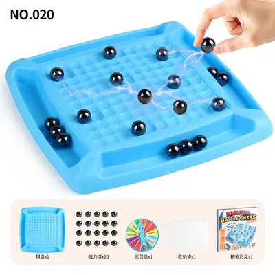 Children's Magnetic Chess Board Game for Concentration and Logic Training - 11