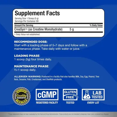 Kreatin-Monohydrat-Pulver Fitness-Ergänzung - 4