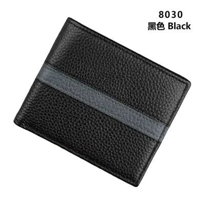 Genuine Leather RFID-Blocking Men's Coin Wallet with Card Slots - 7