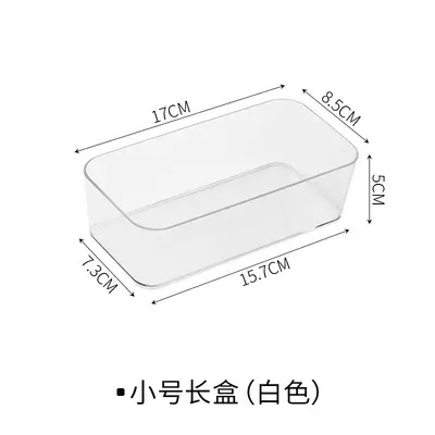 Transparente Kunststoff-Aufbewahrungsbox Schreibtisch-Organizer - 8