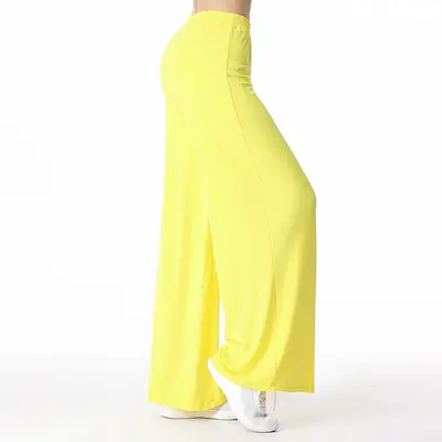 Modal-Yogahose mit weitem Bein, atmungsaktiv, Plus Size - 8