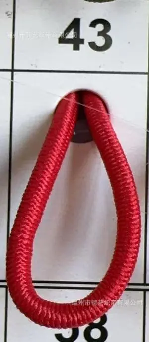 Farbiges Latex-Gummiband, rund, hochelastisch - 10