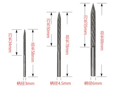 Tungsten Steel Mushroom Head Drill Bit for Pneumatic Tire Repair - 13