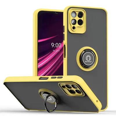 Sınır ötesi uygulanabilir T-Mobile Revvl7Pro cep telefonu kılıfı Qiying Revvl6 halka düşmeyi önleyici kapak Revvl V+ - 10