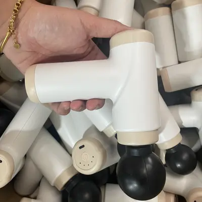 电动筋膜枪mini家用震动放松肌肉智能颈椎按摩器按摩枪低噪静音