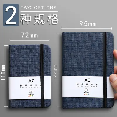 A6 and A7 Mini Pocket Notebook Financial Planner
