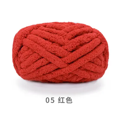 Snowball Cat Tail Chunky Yarn for DIY Finger Knit Scarves - 10