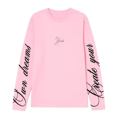 Langarm-T-Shirt mit Buchstabendruck für Damen und Herren, locker