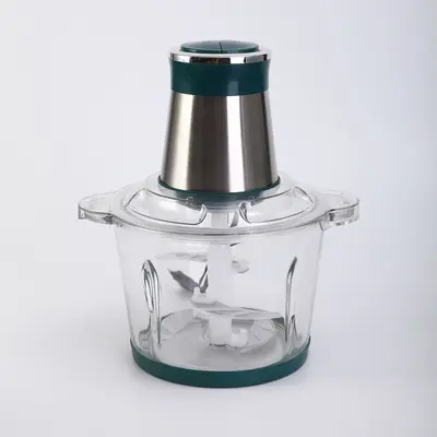 跨境绞肉机家用电动多功能料理机搅拌机搅馅绞馅机蒜蓉泥器批发 - 7