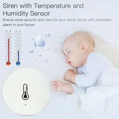 Tuya Zigbee Smart Temperature and Humidity Sensor Detector - 3