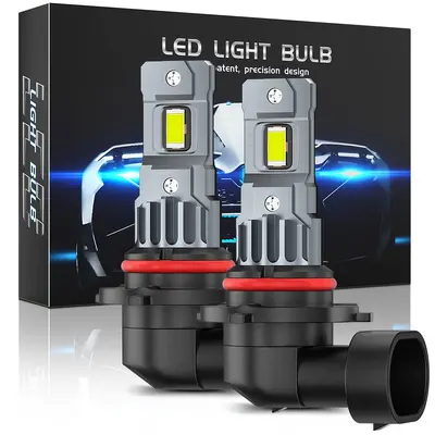 H7/9005/9006/H11 Car LED Headlight Bulb, Plug and Play, Integrated Driver