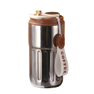 Lagerbestand 316 Edelstahl Becher 2025 neues Modell isolierter Becher Geschenkbox tragbarer Wasserbecher Andenken Smart-Kaffeetasse - 11
